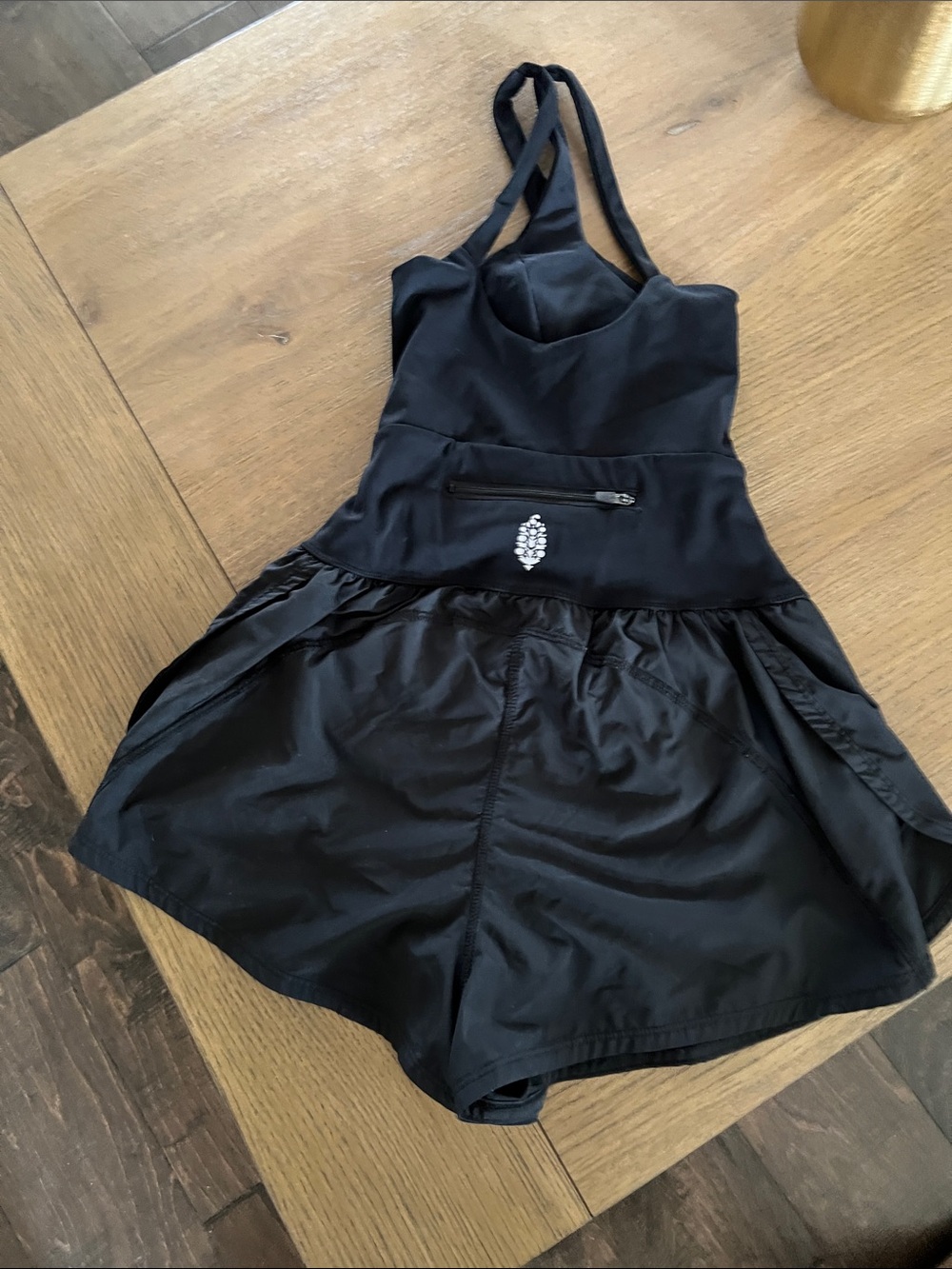 Free People - black runsi Romper